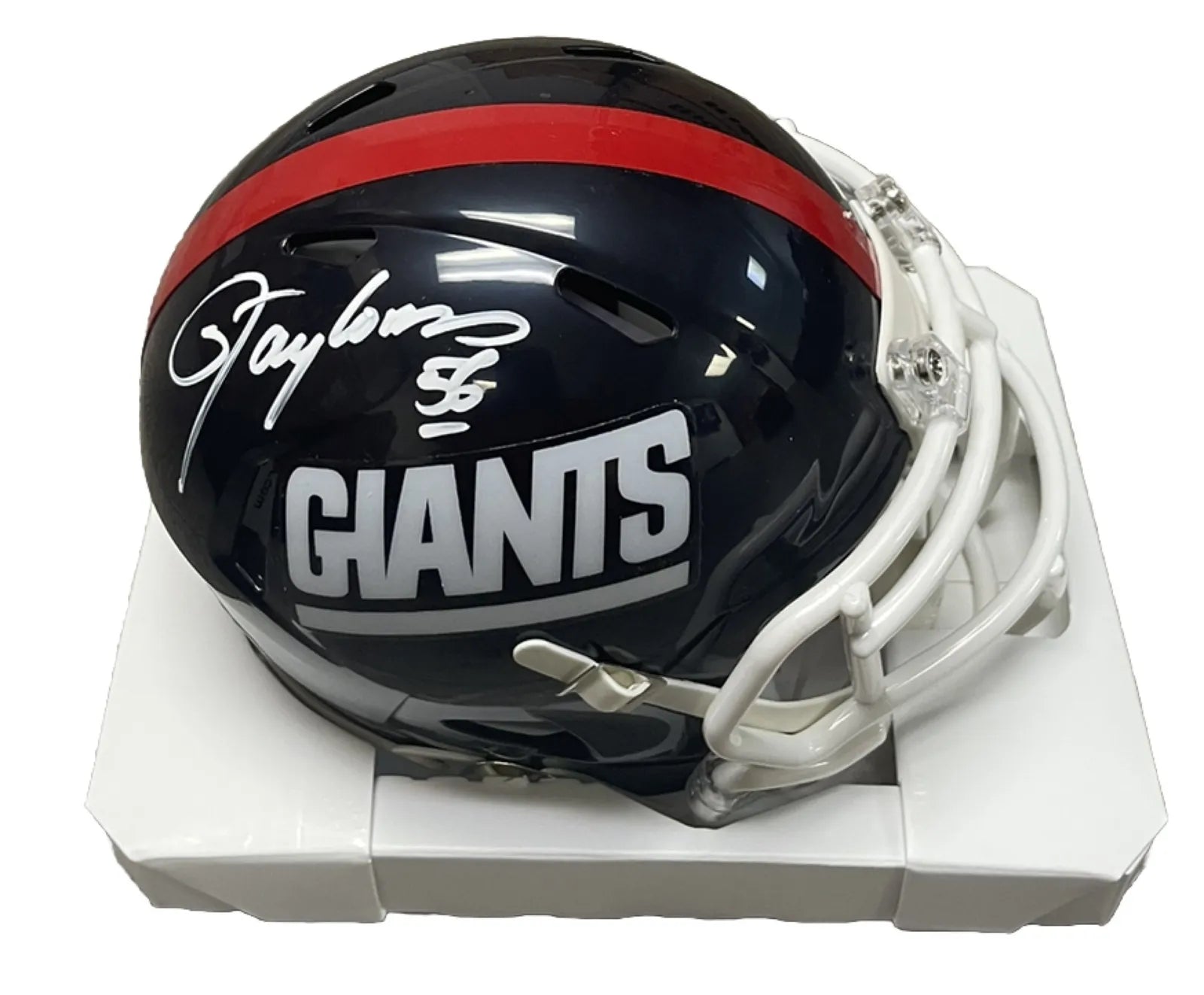 Lawrence taylor hot sale autographed mini helmet